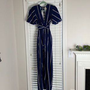 Jopua Blue open front dress (S)